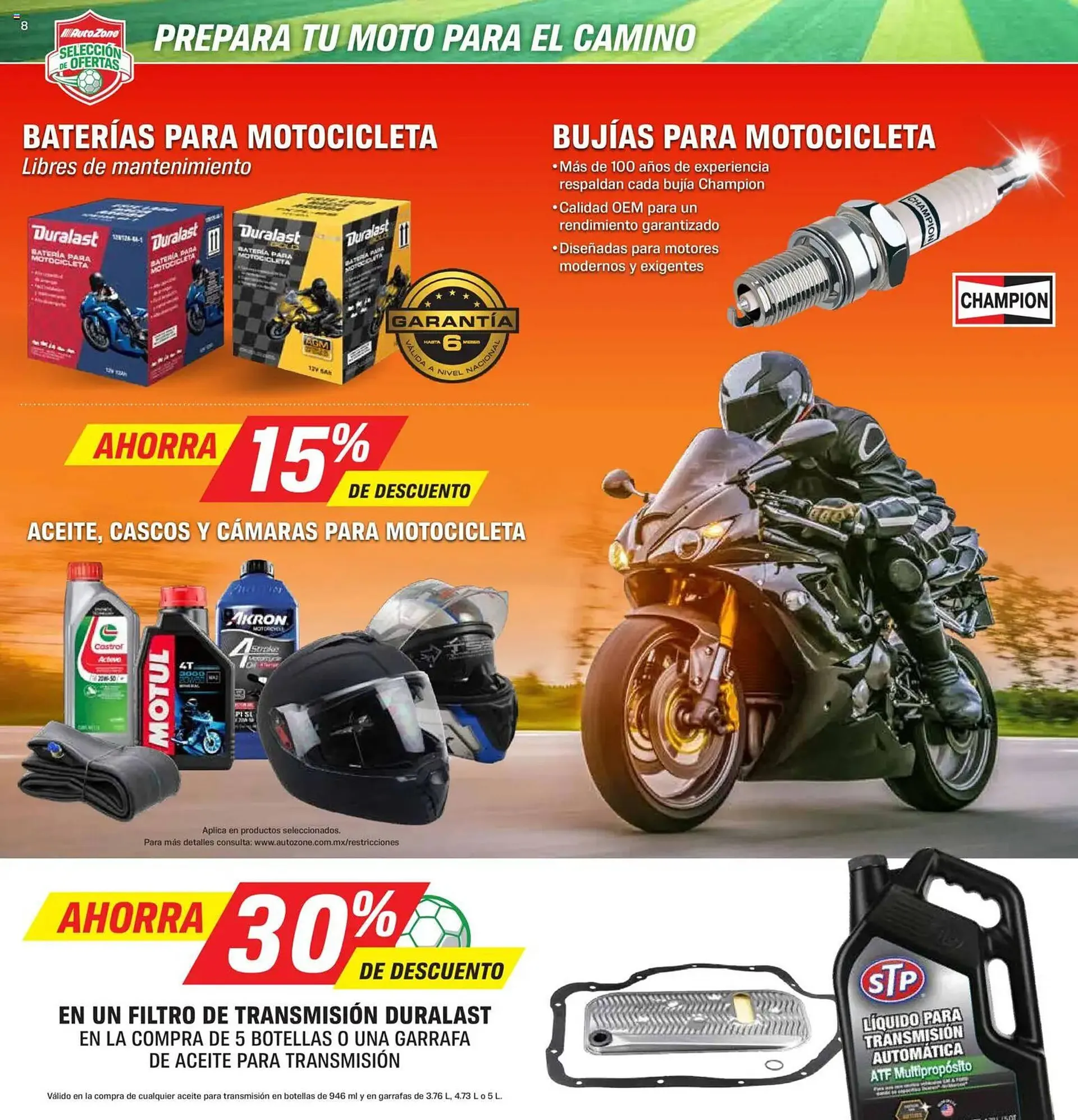 Catálogo de Catálogo AutoZone 15 de mayo al 22 de junio 2026 - Pagina 8