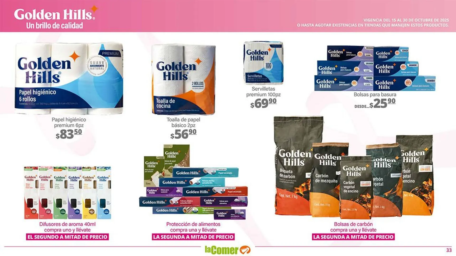 Catálogo de Folleto La Comer 15 de octubre al 30 de octubre 2025 - Pagina 33