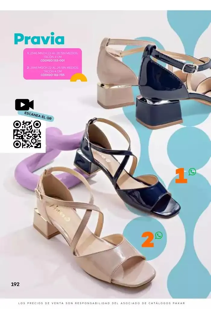 Catálogo de Pakar Sandalia 31 de enero al 31 de mayo 2025 - Pagina 192