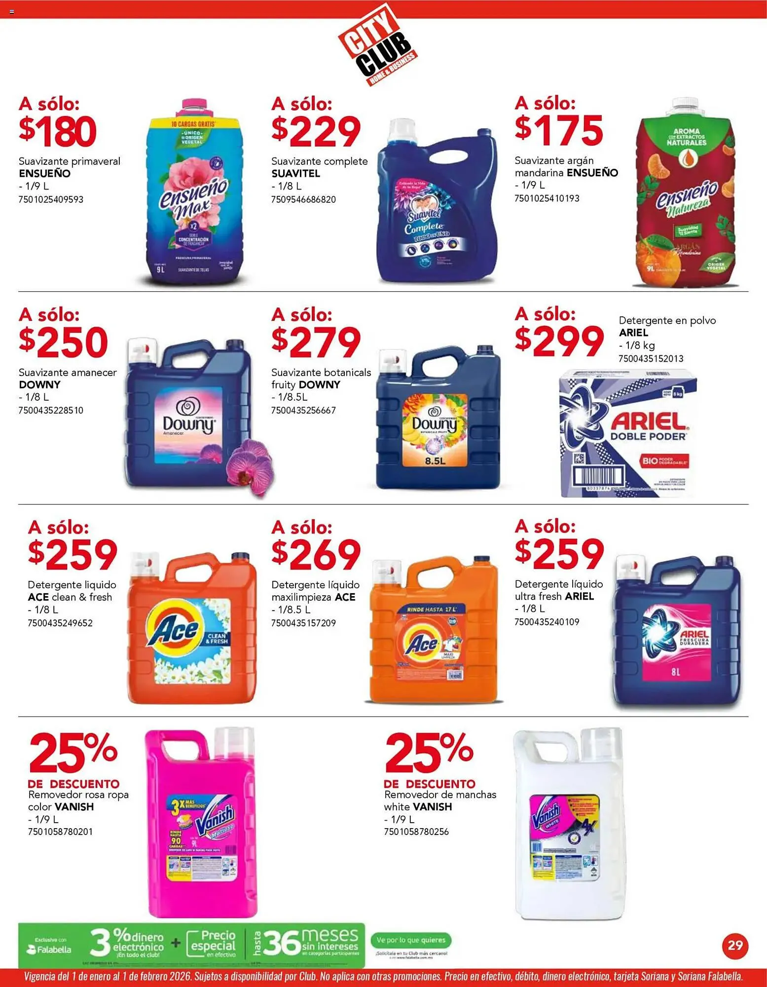 Catálogo de Catálogo City Club 1 de enero al 1 de febrero 2026 - Pagina 29