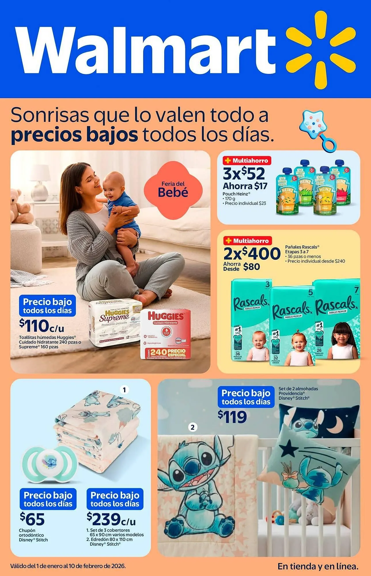 Catálogo de Folleto Walmart 1 de enero al 10 de febrero 2026 - Pagina 1