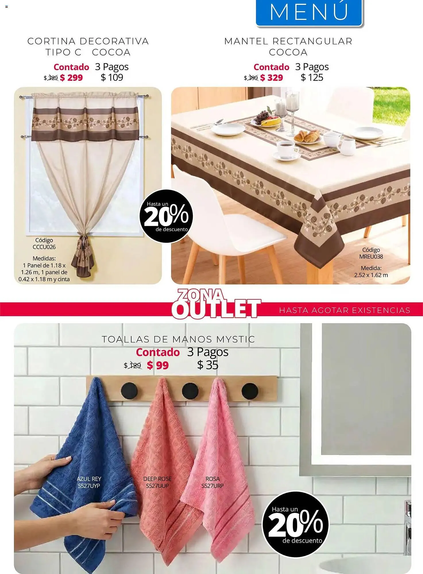 Catálogo de Catálogo Colchas Concord 1 de mayo al 1 de agosto 2026 - Pagina 232