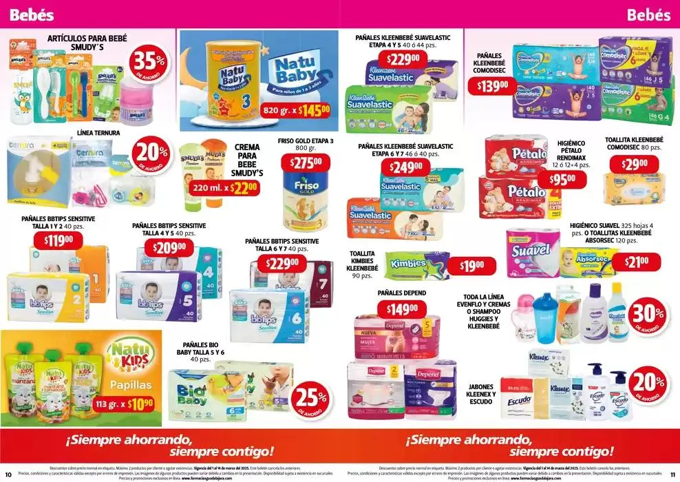 Catálogo de Boletín Farmacias Guadalajara 1 de marzo al 14 de marzo 2025 - Pagina 6