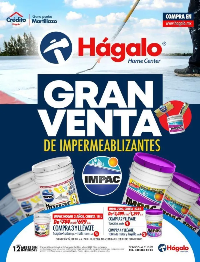 Gran Venta de Impermeablizantes - 1