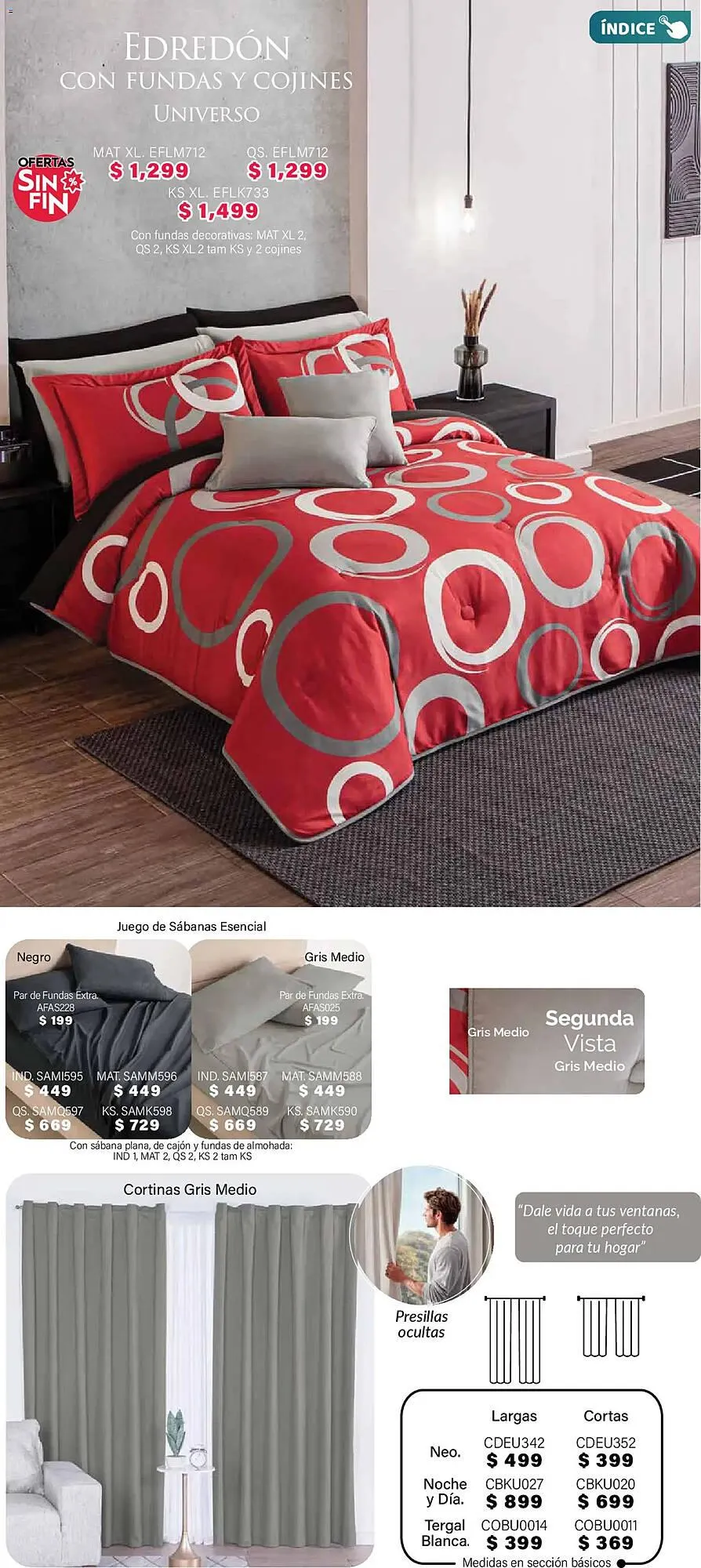 Catálogo de Catálogo Colchas Concord 1 de noviembre al 1 de febrero 2026 - Pagina 100