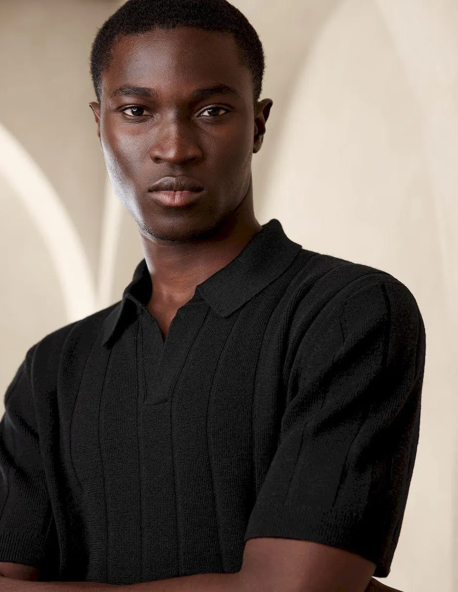 Playera tipo polo para hombre