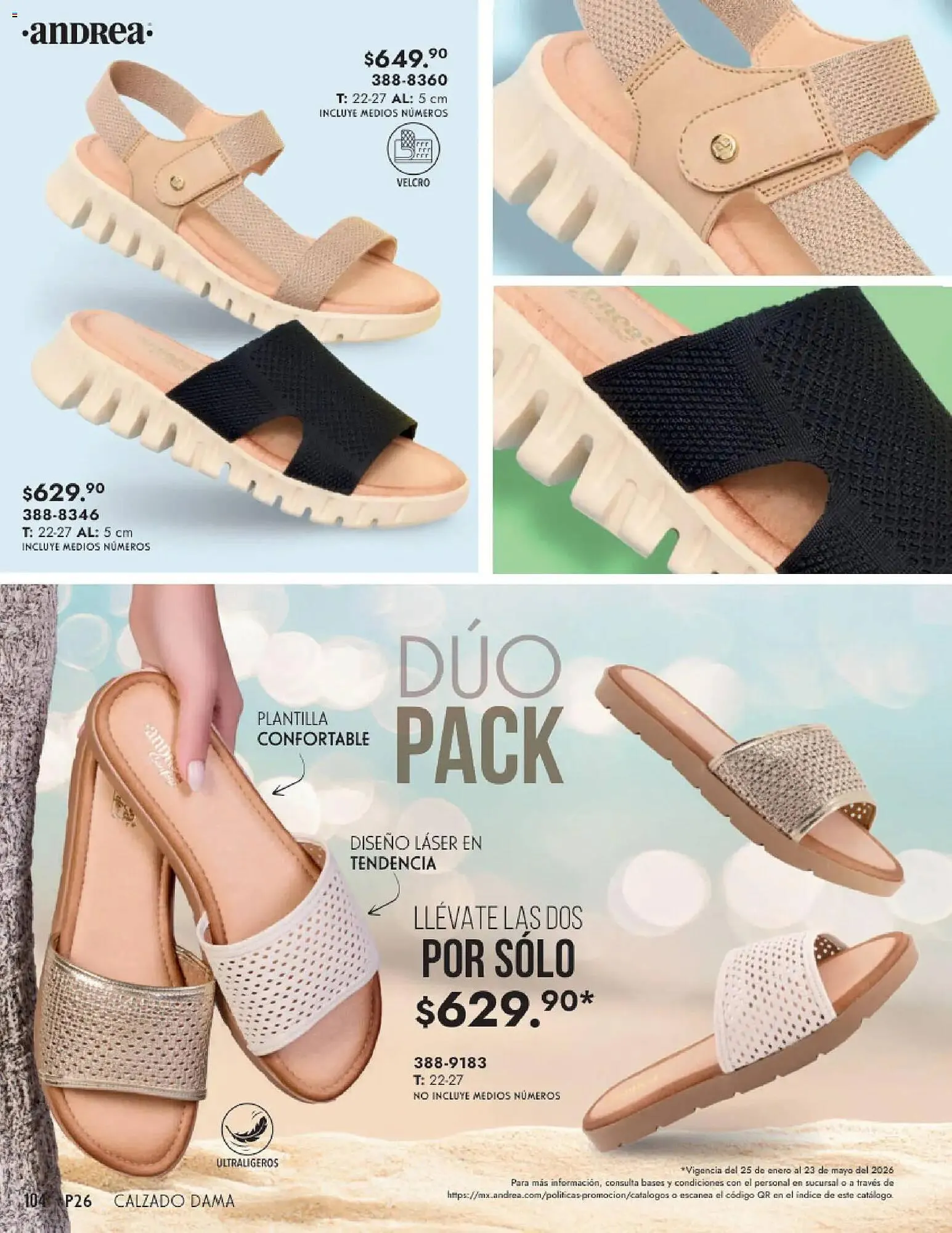 Catálogo de Catálogo Andrea 25 de enero al 24 de mayo 2026 - Pagina 104