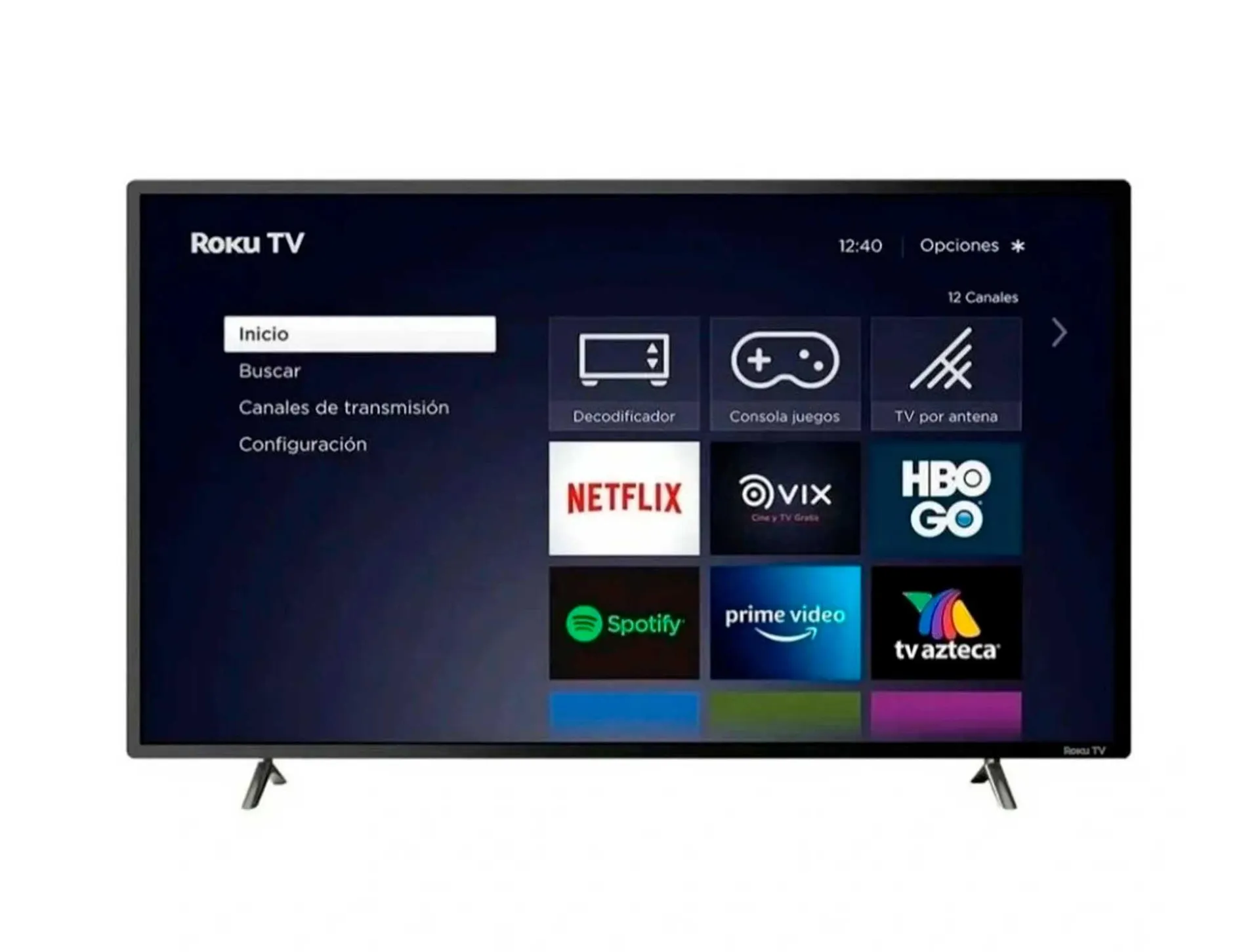 Pantalla 32 " Daewoo Smart Tv Roku Daw32r