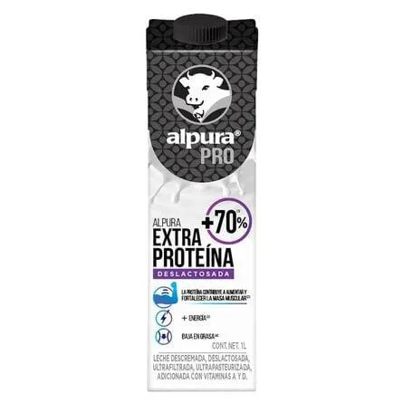 Leche Alpura Extra Proteína Deslactosada 1 L