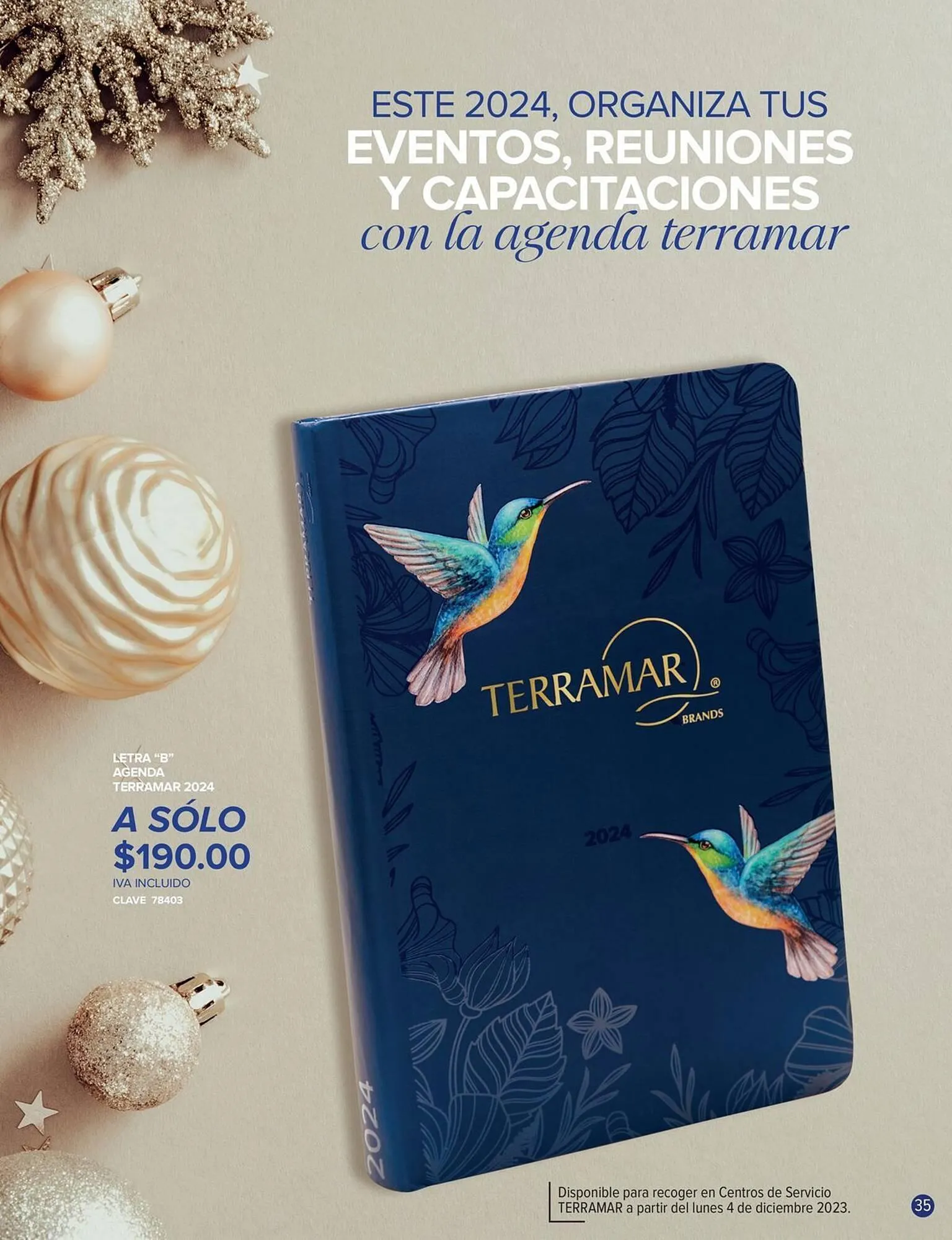 Catálogo de Catálogo Terramar Brands 4 de diciembre al 31 de diciembre 2023 - Pagina 35