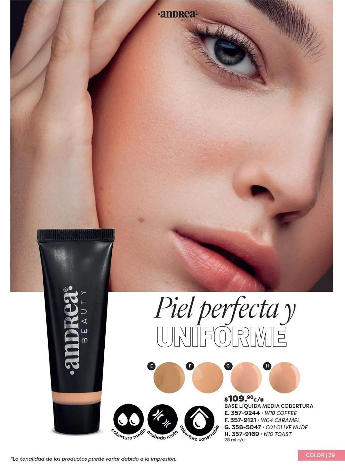 Catálogo de Catálogo Andrea 23 de mayo al 31 de diciembre 2025 - Pagina 39
