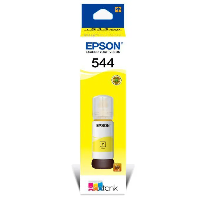 BOTE TINTA STYL.AMAR. 544 EPSON T544420-AL 70 ML.