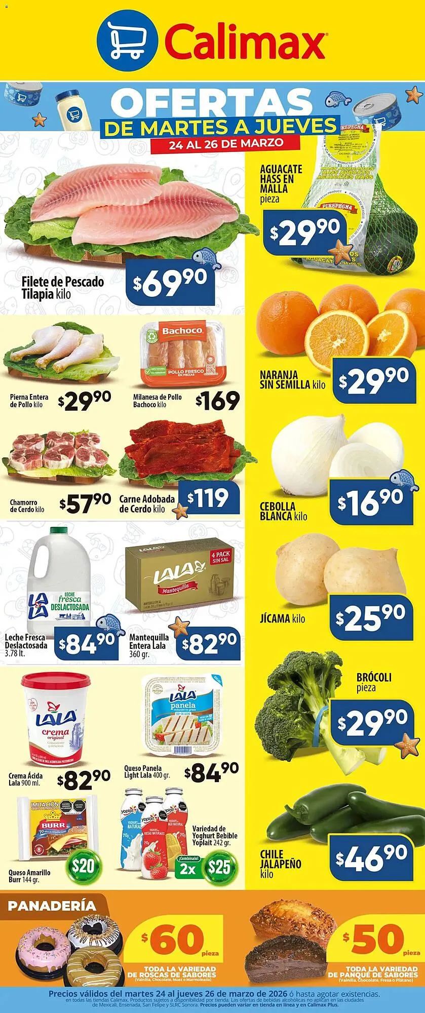 Catálogo de Folleto Calimax 24 de marzo al 26 de marzo 2026 - Pagina 2