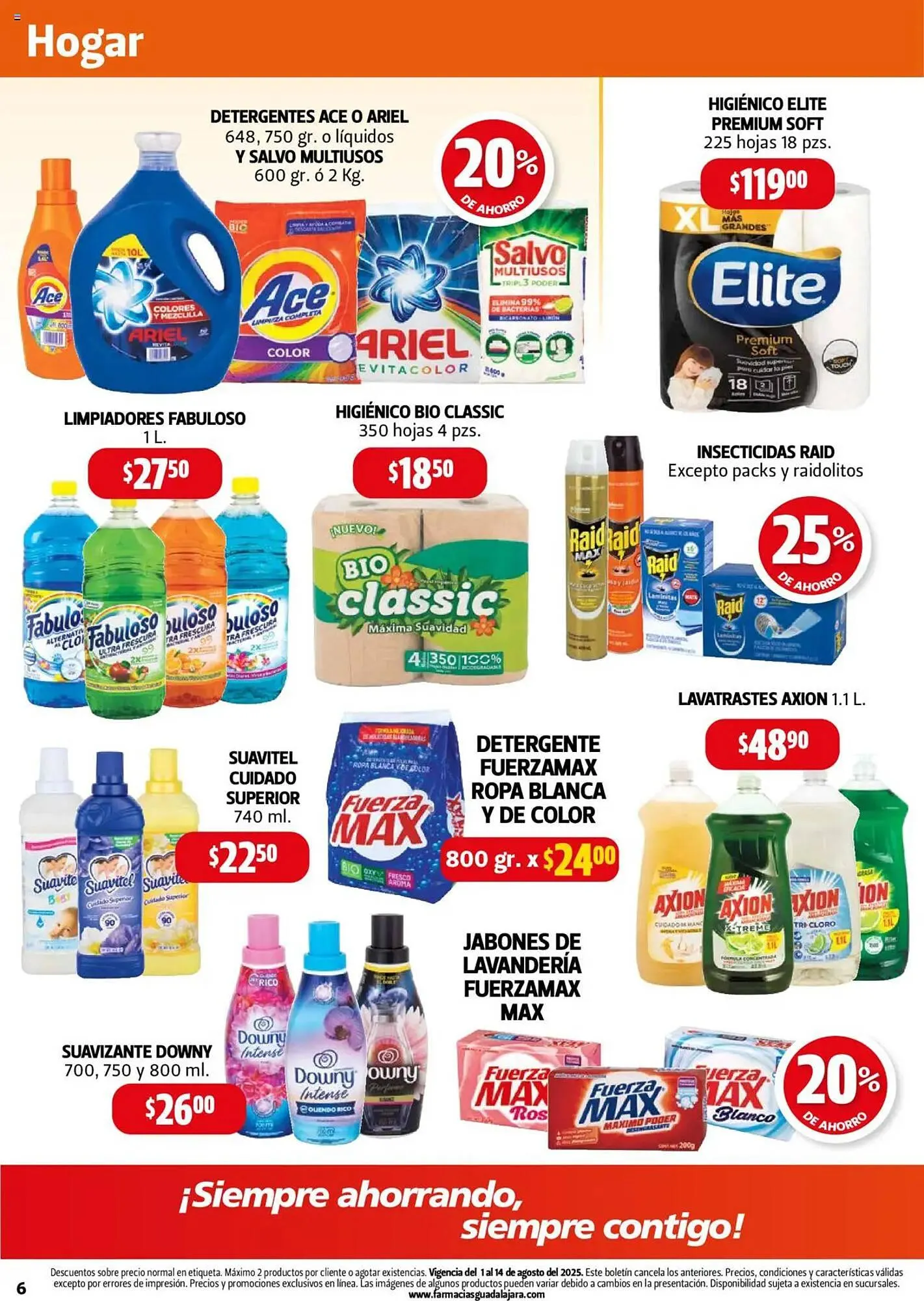 Catálogo de Catálogo Farmacias Guadalajara 1 de agosto al 15 de agosto 2025 - Pagina 6