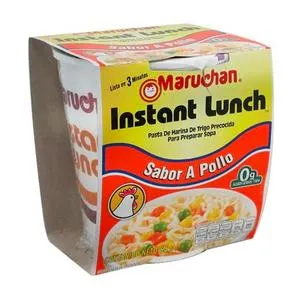 SOPA INSTANTÁNEA MARUCHAN SABOR POLLO VASO 64 GR.
