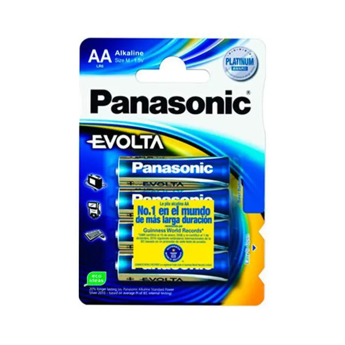 BATERIA AA BL/4 PANASONIC PA1988/4B EVOLTA ALCALINA