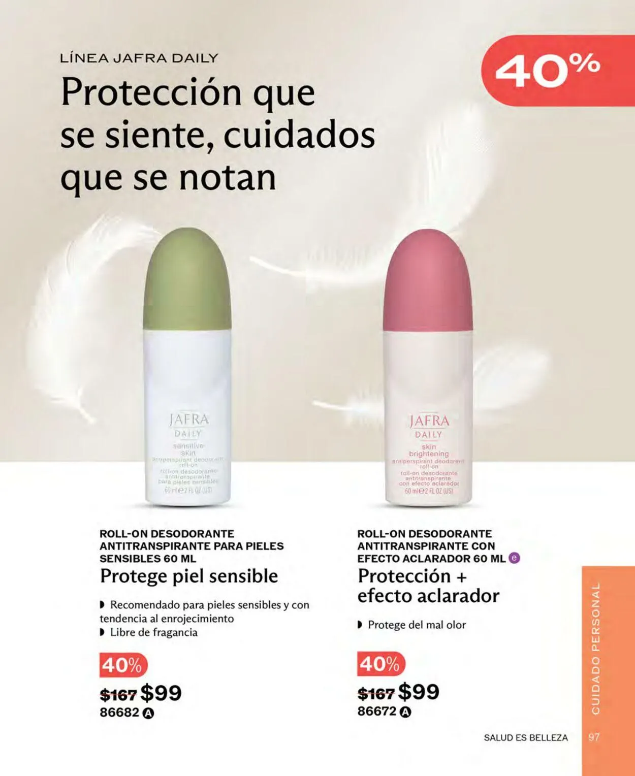 Catálogo de Jafra Oferta actual 16 de septiembre al 30 de septiembre 2025 - Pagina 97