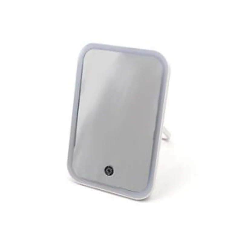 Espejo Con Luz Led Cuadrado MOD: CA72302 Blanco