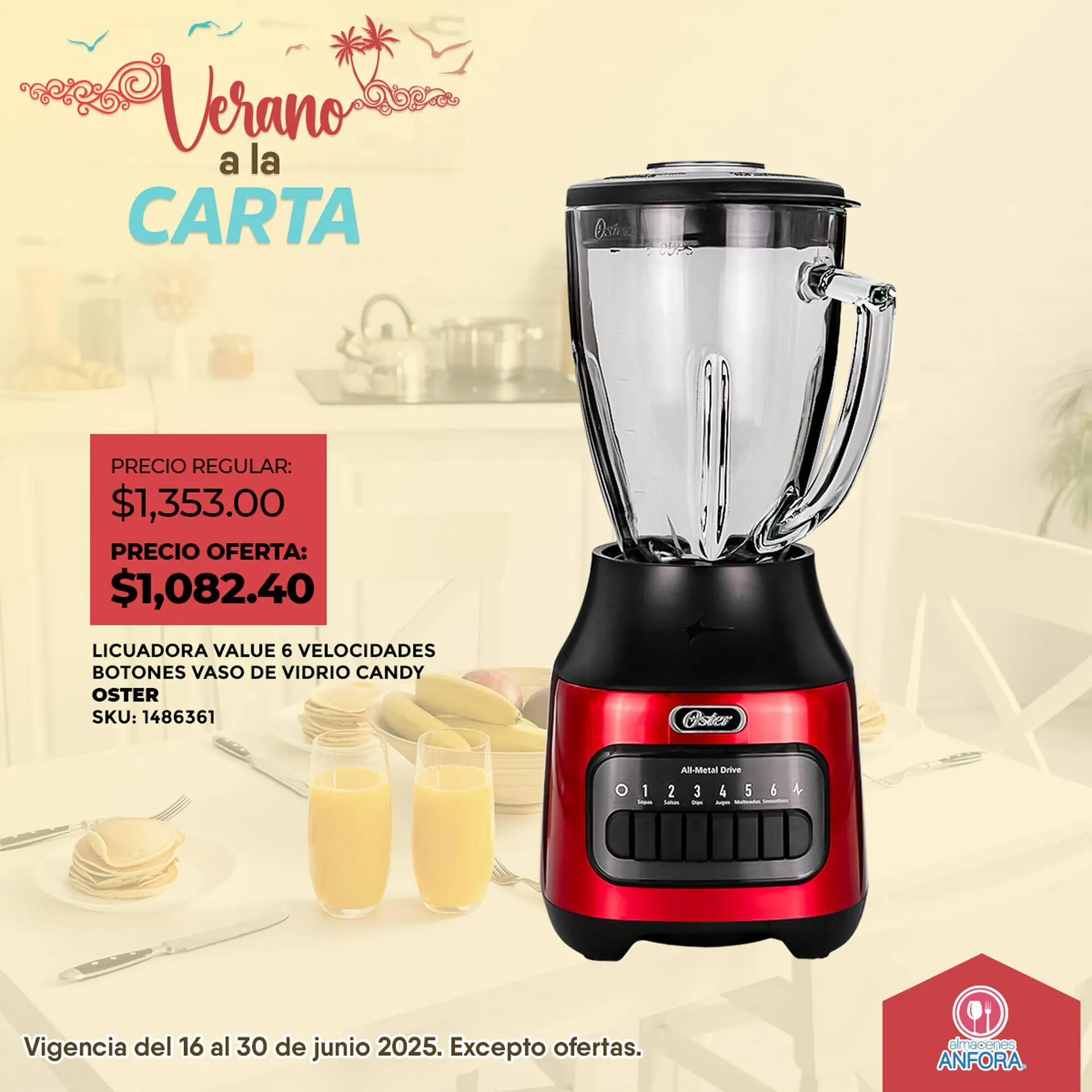 Catálogo de Catálogo Almacenes Anfora 16 de junio al 30 de junio 2025 - Pagina 1