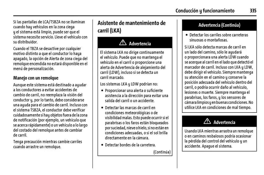 Catálogo de Cheyenne 2025 Manual del propietario 22 de enero al 31 de diciembre 2025 - Pagina 336