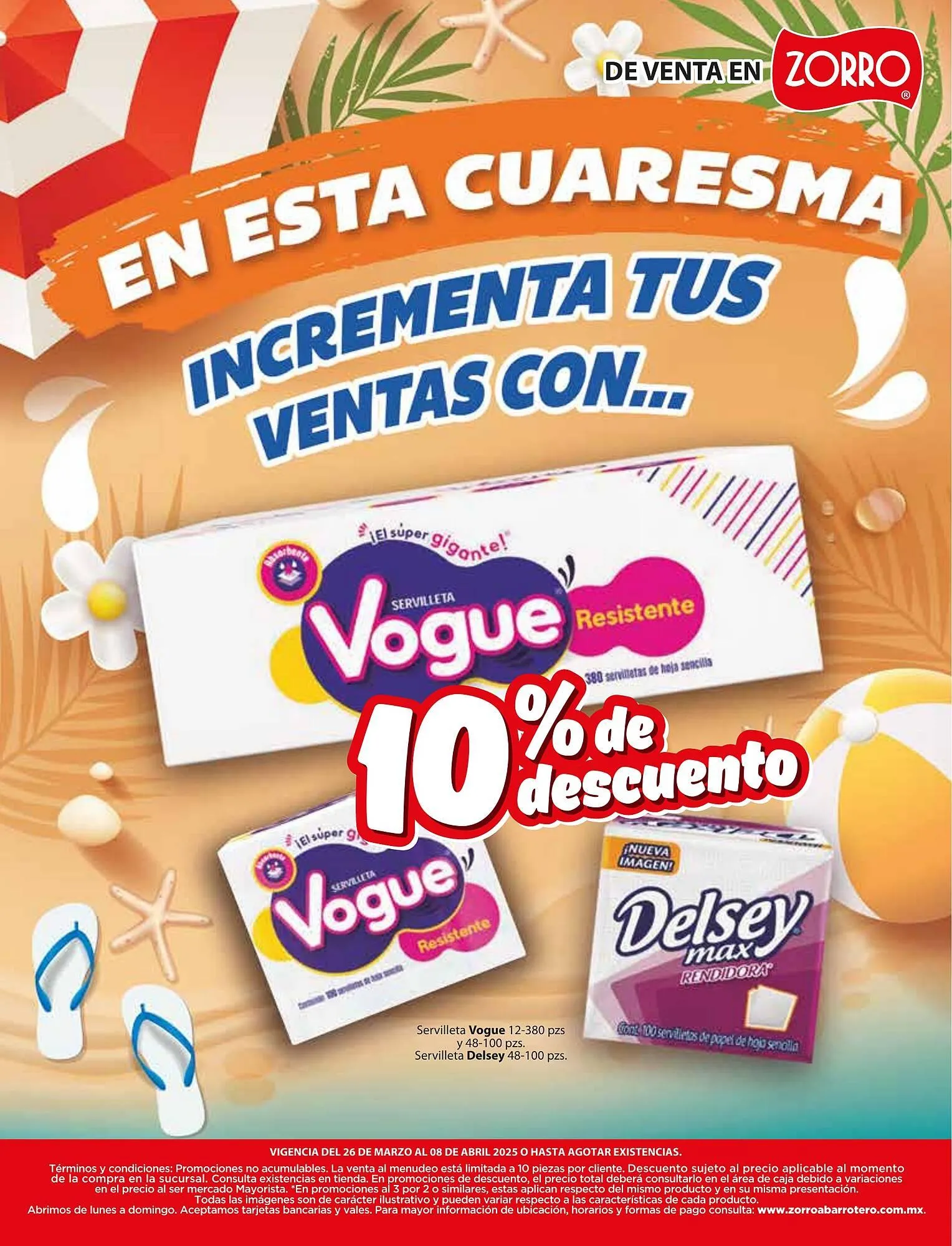 Catálogo de Catálogo Zorro 26 de marzo al 10 de abril 2025 - Pagina 18