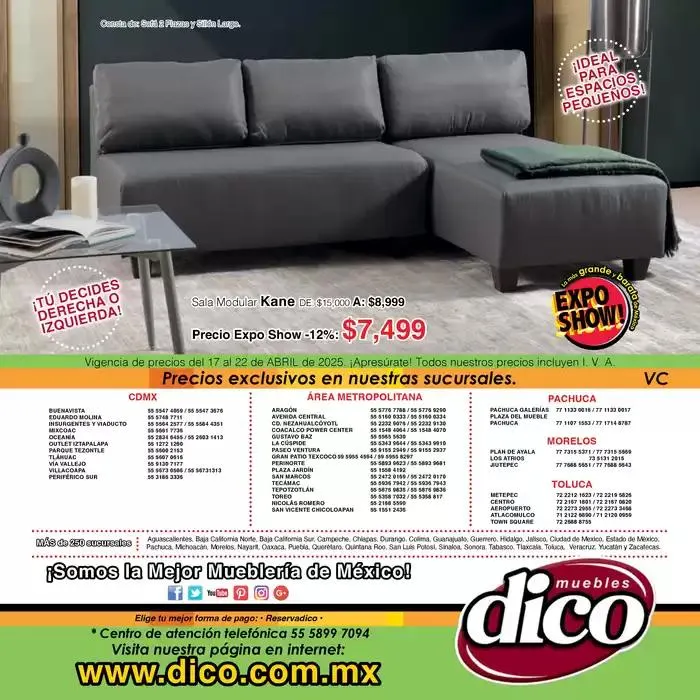 Catálogo de Muebles Dico Exposhow Centro Abril 25 17 de abril al 22 de abril 2025 - Pagina 24