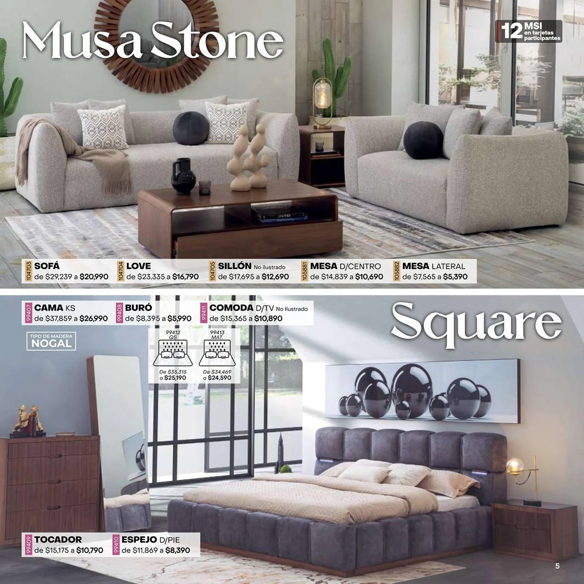 Catálogo de Catálogo Muebles Placencia 8 de febrero al 19 de febrero 2024 - Pagina 5