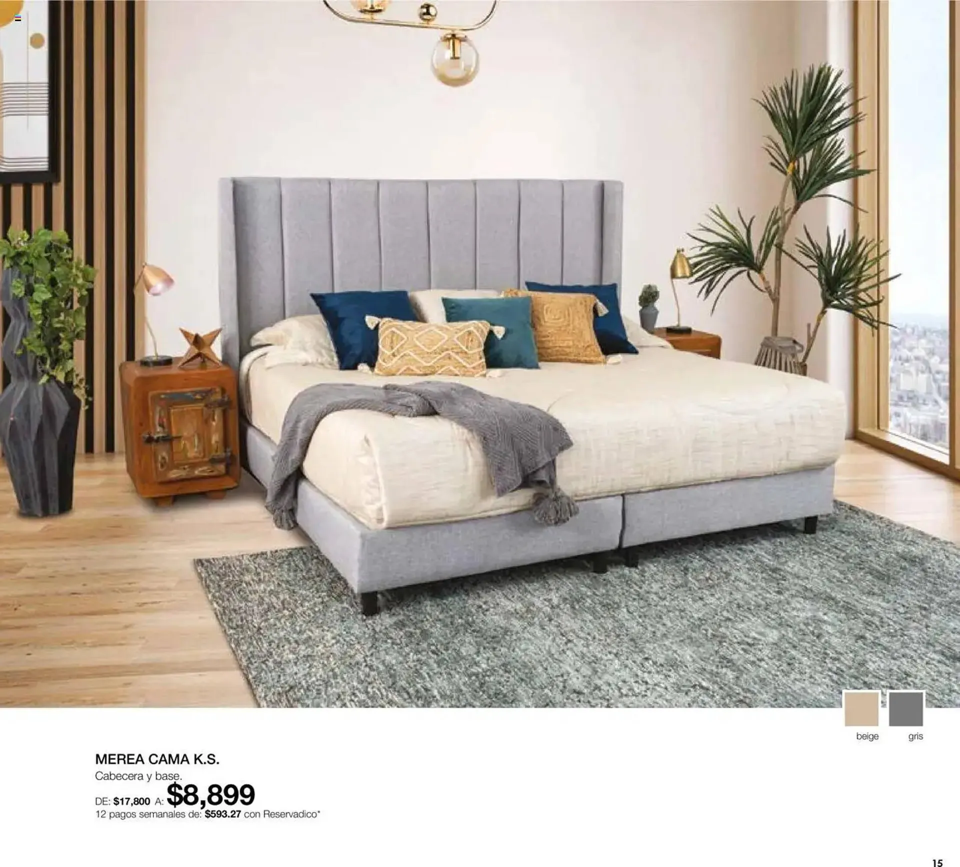 Catálogo de Catálogo Muebles Dico 1 de agosto al 1 de septiembre 2025 - Pagina 15