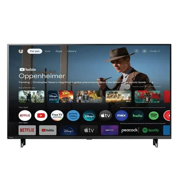 Pantalla de 43 Pulgadas Philips Smart Tv 4K Ultra HD Android Tv