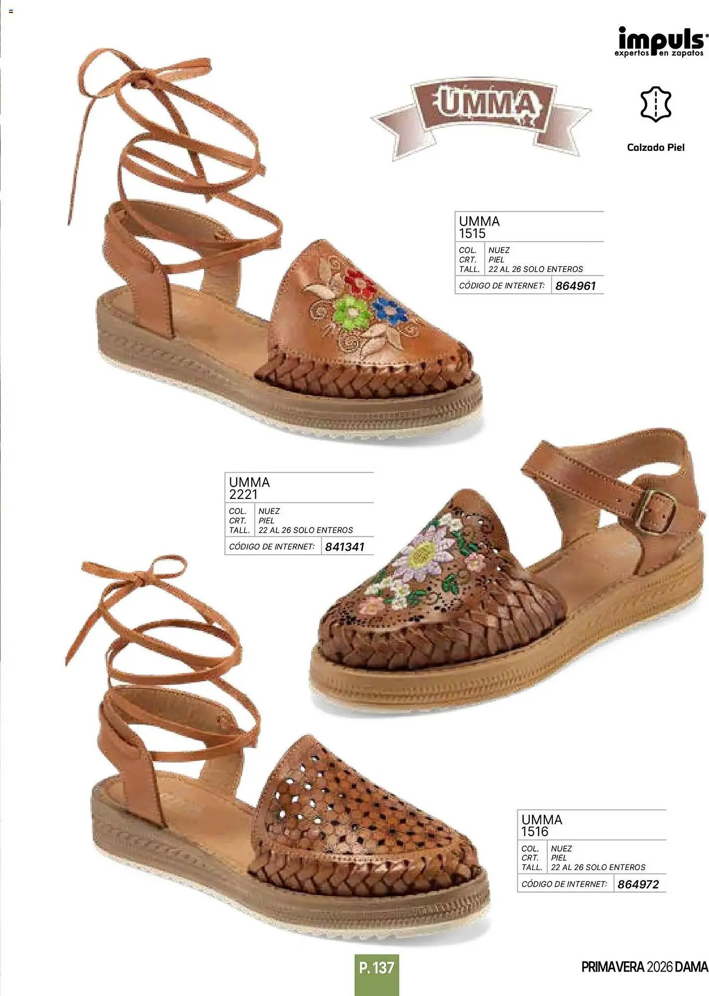 Catálogo de Catálogo Impuls 1 de enero al 1 de junio 2026 - Pagina 139