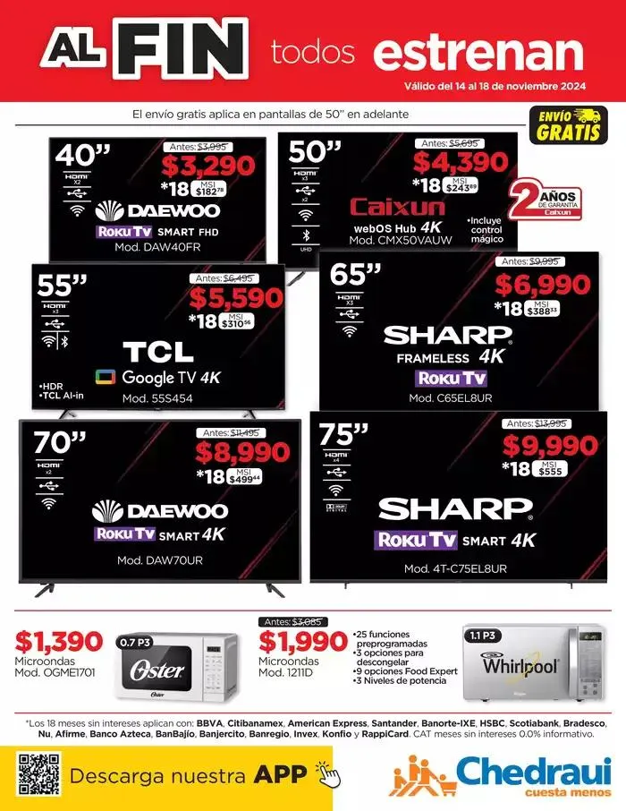Catálogo de Al Fin todos estrenan 15 de noviembre al 18 de noviembre 2024 - Pagina 1