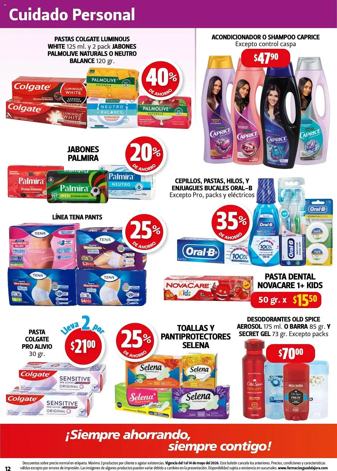 Catálogo de Folleto Farmacias Guadalajara 2 de mayo al 14 de mayo 2026 - Pagina 12