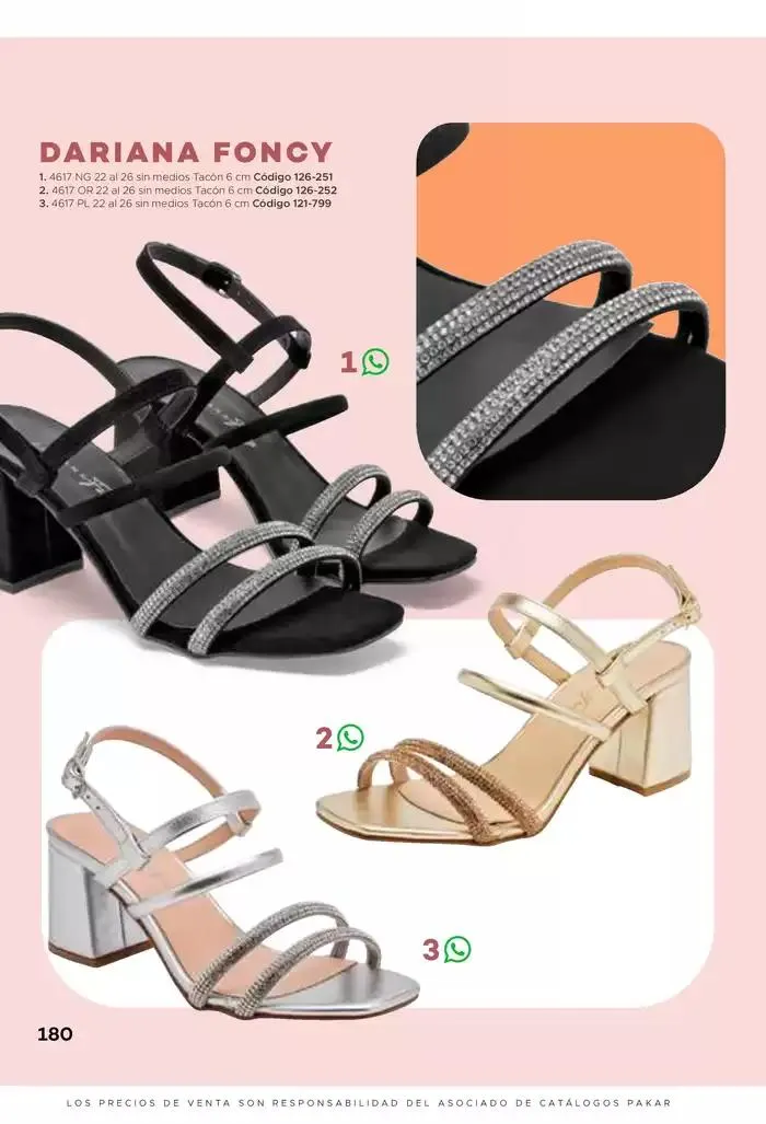 Catálogo de Pakar Sandalia 31 de enero al 31 de mayo 2025 - Pagina 180