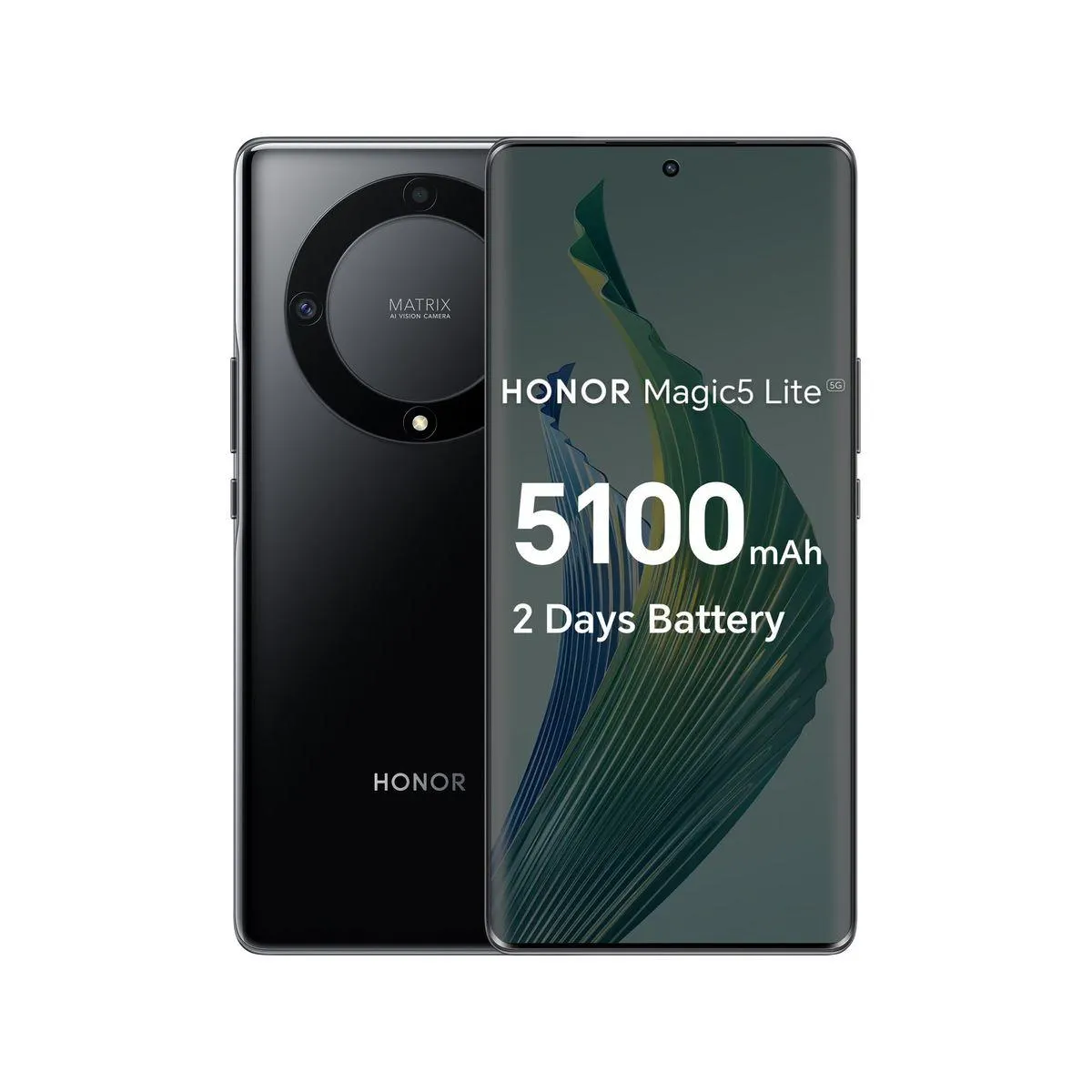 Honor Magic5 Lite 5G 256GB 8GB Seminuevo Negro Medianoche