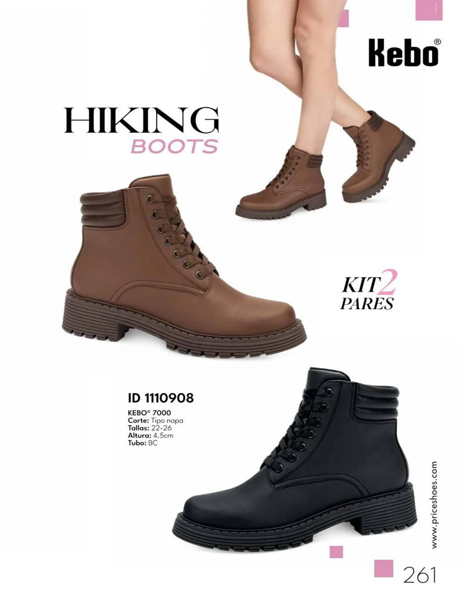 Catálogo de Catálogo Price Shoes 15 de abril al 31 de diciembre 2025 - Pagina 261