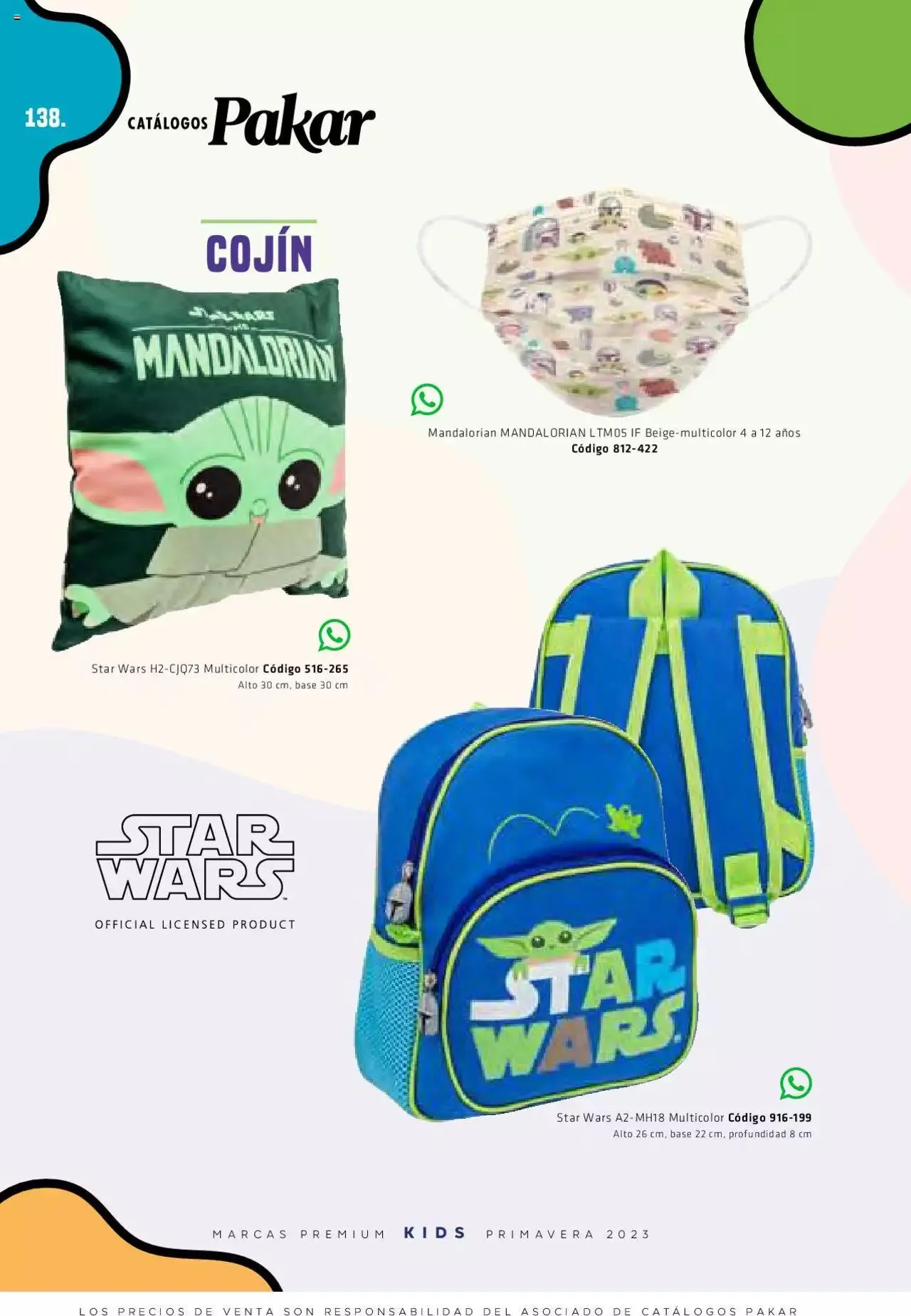 Catálogo de SC Pakar kids 3 de marzo al 31 de diciembre 2023 - Pagina 138