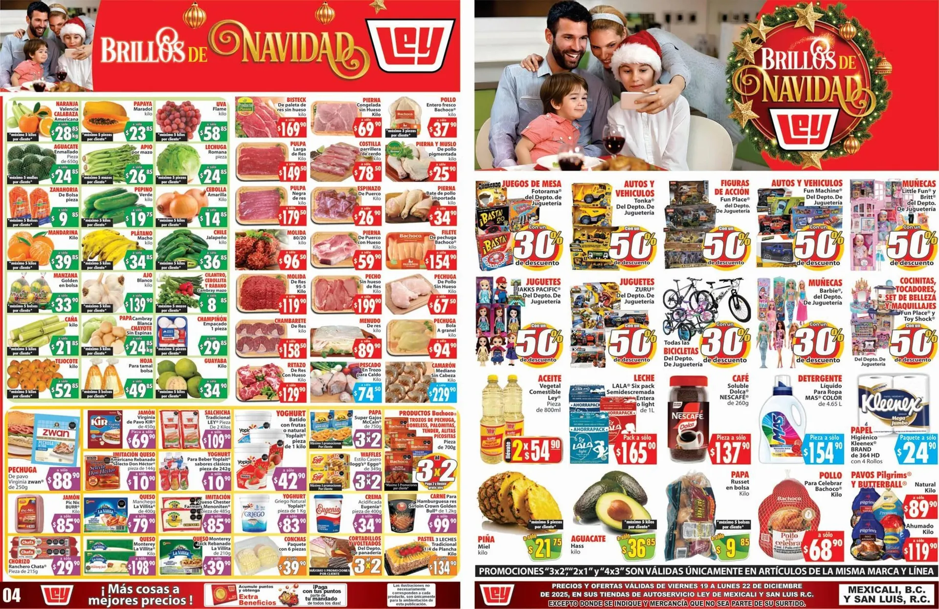 Catálogo de Folleto Casa Ley 20 de diciembre al 22 de diciembre 2025 - Pagina 1