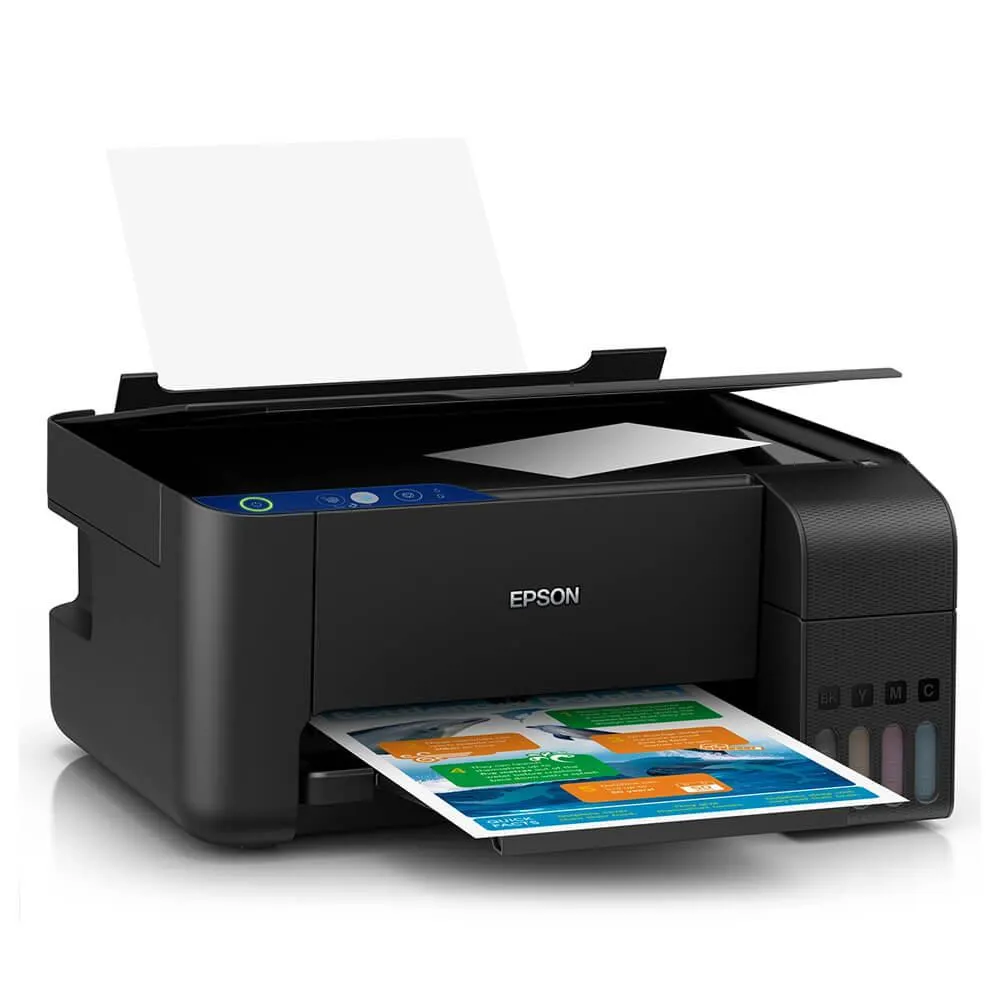 Multifuncional Epson Ecotank L3110 (C11CG87301) / Tinta continua / USB