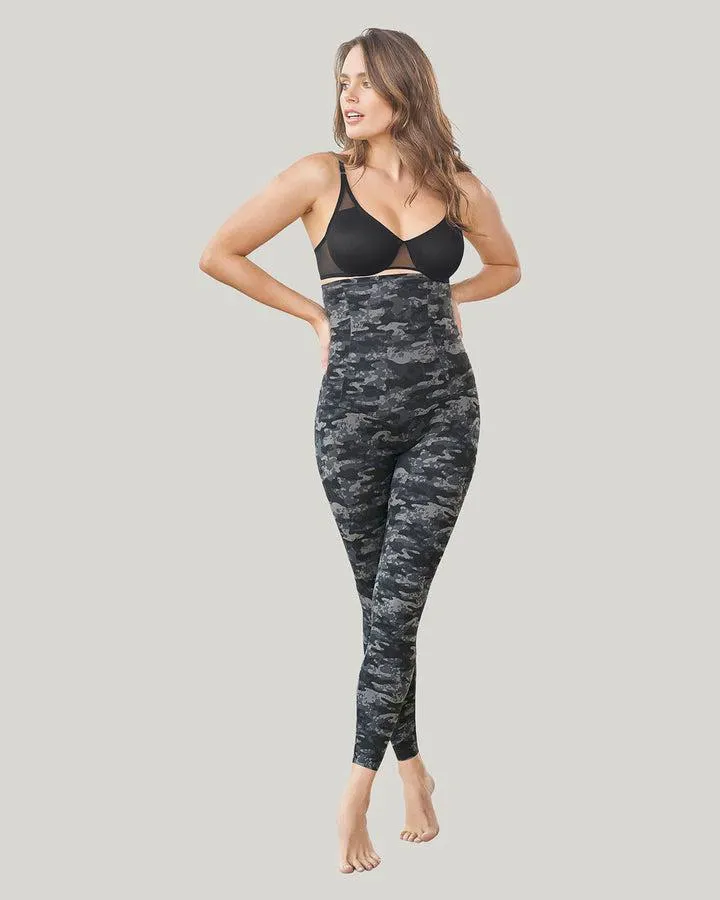 Legging de tiro alto de control en abdomen y piernas