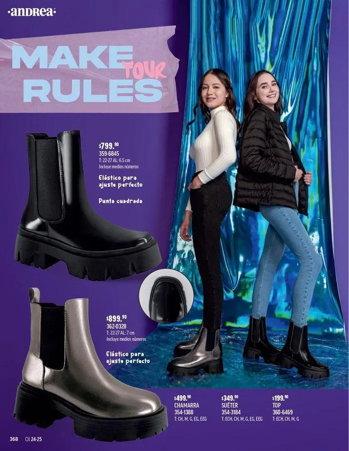 Catálogo de ANDREA - ANDREA TEENS 26 de agosto al 25 de enero 2025 - Pagina 38