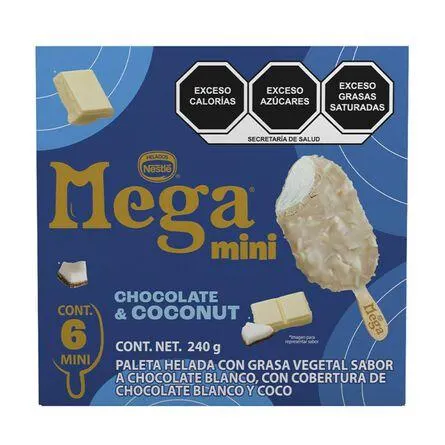 Multipack Paleta Mega Coco Nuts Caja 6 Piezas