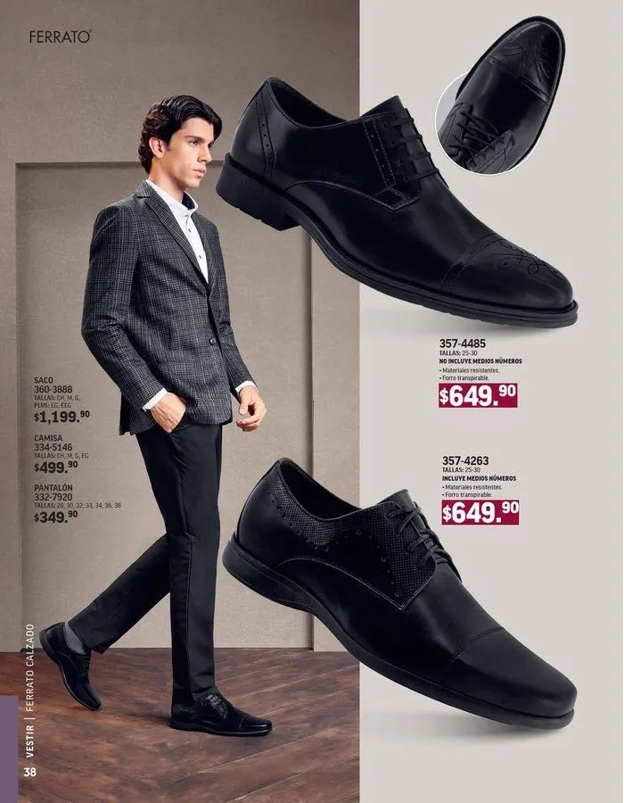 Catálogo de ANDREA - CALZADO CABALLERO 26 de agosto al 25 de enero 2025 - Pagina 128