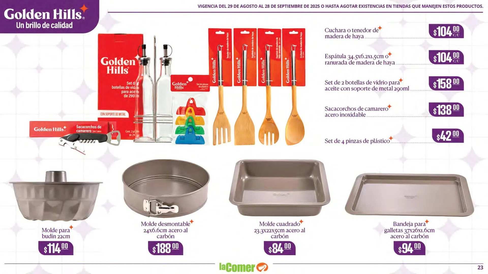 Catálogo de Catálogo La Comer 29 de agosto al 28 de septiembre 2025 - Pagina 23
