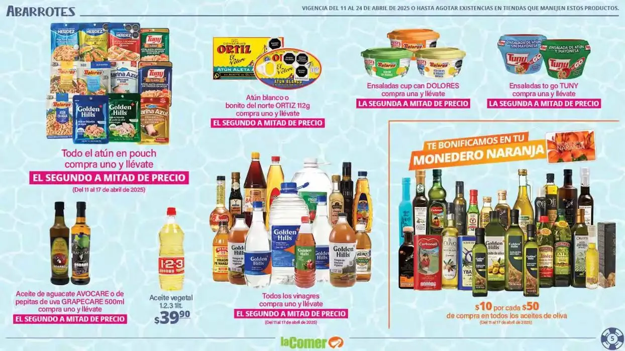 Catálogo de La Comer 11 de abril al 24 de abril 2025 - Pagina 5