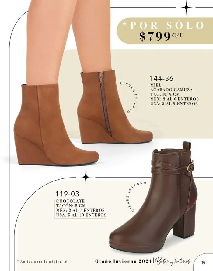 Catálogo de Cklass Botas y Botines 30 de agosto al 31 de enero 2025 - Pagina 8