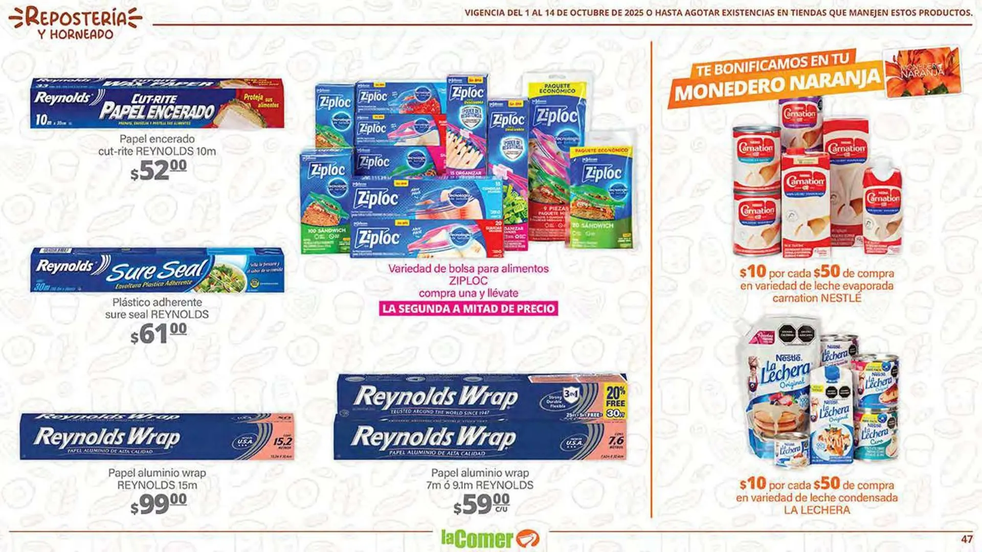 Catálogo de Folleto La Comer 1 de octubre al 14 de octubre 2025 - Pagina 47