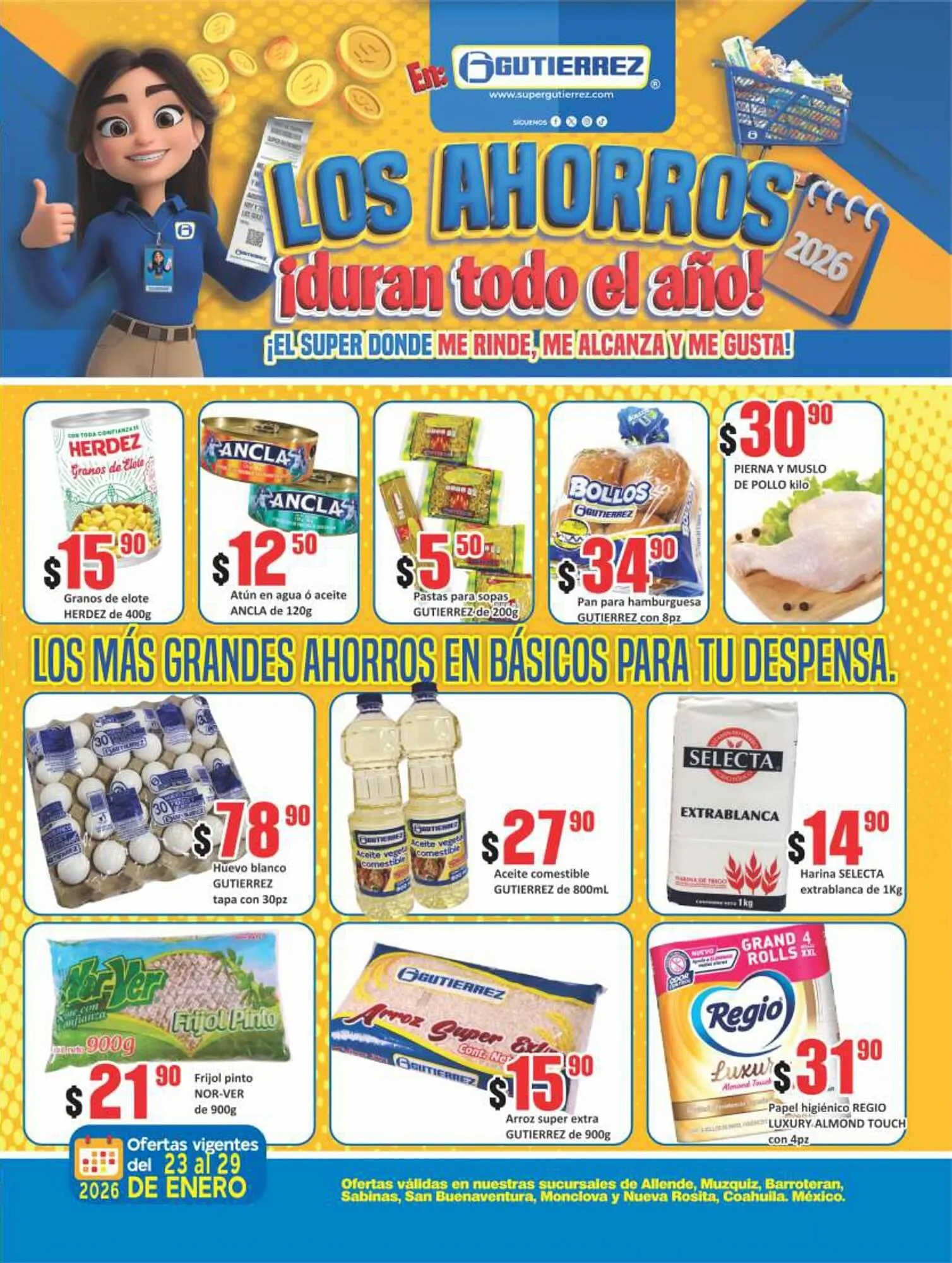 Folleto Super Gutiérrez - 1