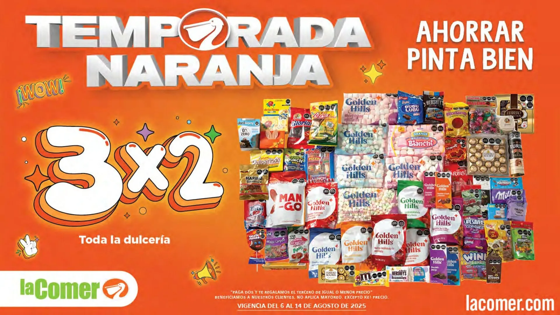 Catálogo de Catálogo La Comer 6 de agosto al 14 de agosto 2025 - Pagina 1