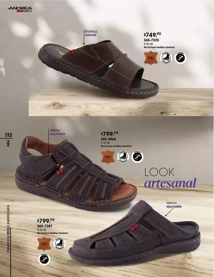 Catálogo de ANDREA | CALZADO CONFORT 26 de enero al 24 de mayo 2025 - Pagina 98
