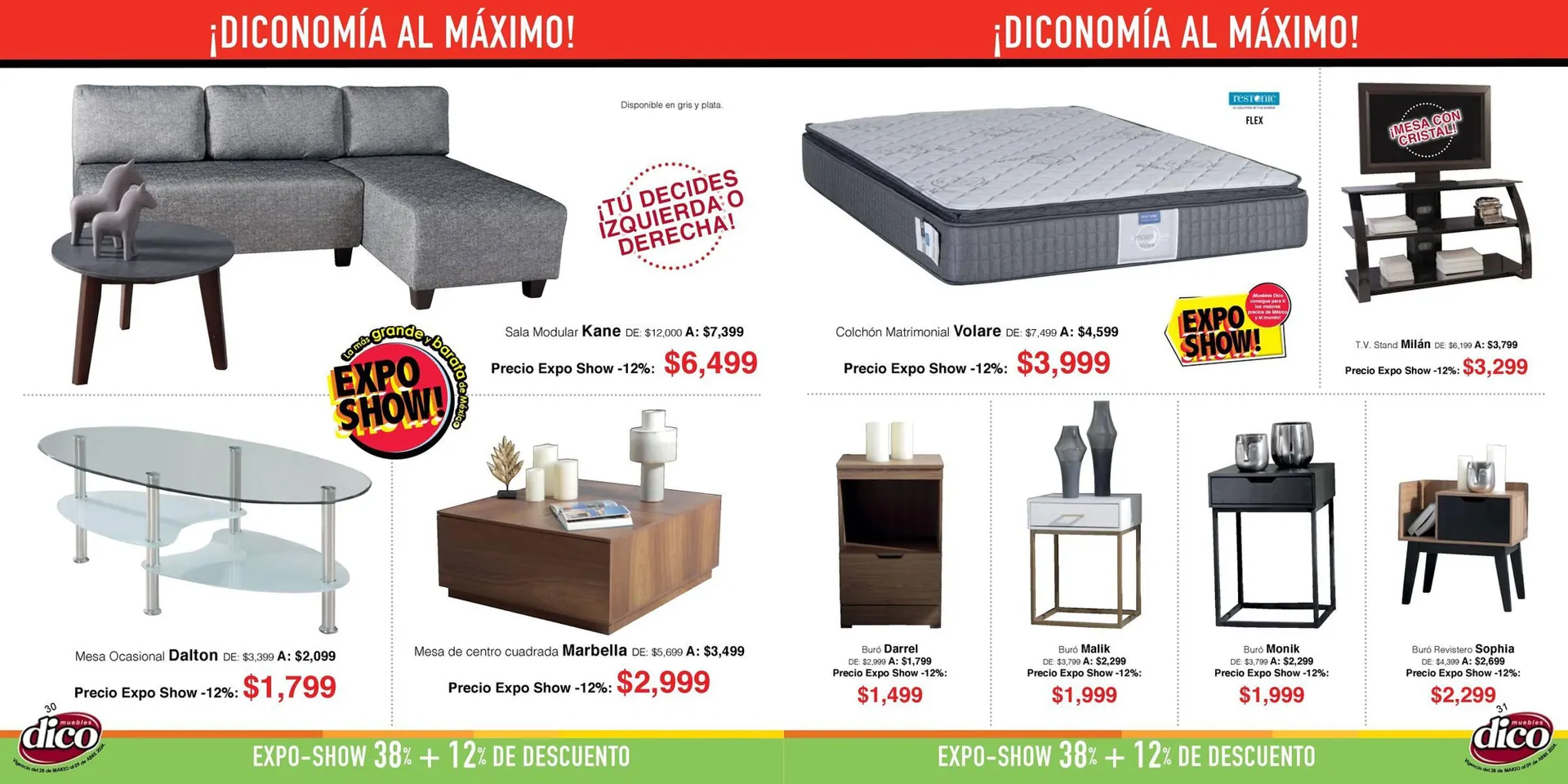 Catálogo de Catálogo Muebles Dico 29 de marzo al 9 de abril 2024 - Pagina 16